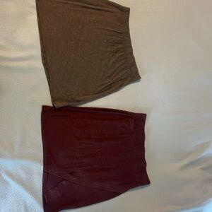 Two Toad&Co skirts